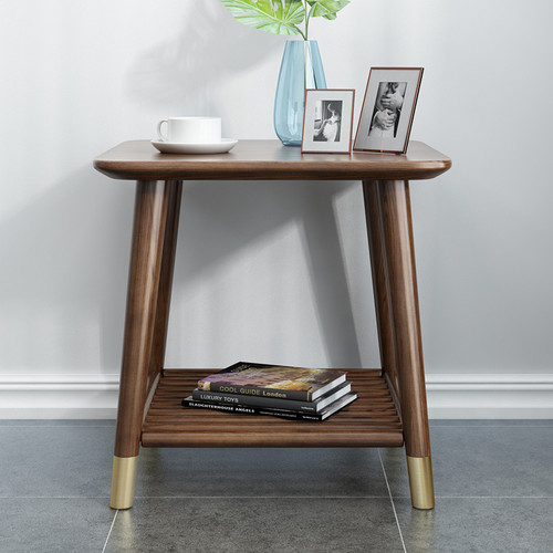 Wood Metal Coffee Table for Modern and Nordic