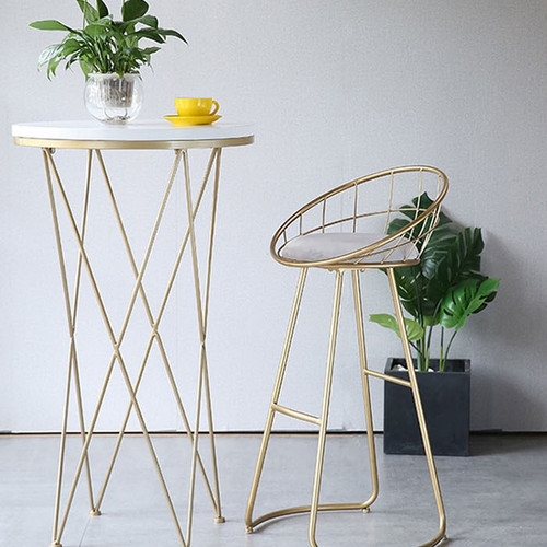 Isabel Metal Stool Singapore — Room Setting
