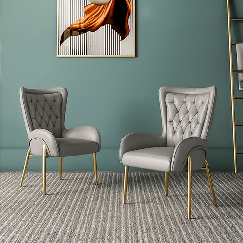 Catherine Dining Chair C: Orange | Free Islandwide Delivery | Linear Furnishings Singapore