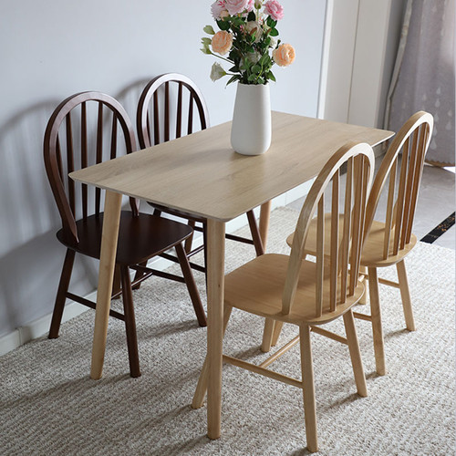 Peafowl Wooden Dining Chair Modern Style (4 or 6 Pieces) wood | Free Islandwide Delivery | Linear Furnishings Singapore
