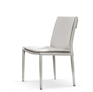 Galene Leather Chair Italian Style leather | Free Islandwide Delivery | Linear Furnishings Singapore