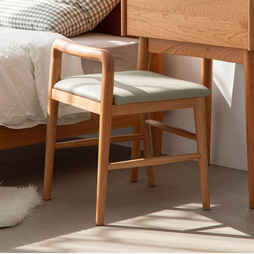 Sakura Wooden Dining Chair Japanese Style (4 Pieces) Singapore — Detail View