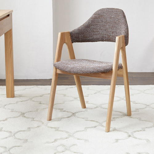 Tulip  Wooden Dining Chair Modern Style (4 Pieces) Singapore — Detail View