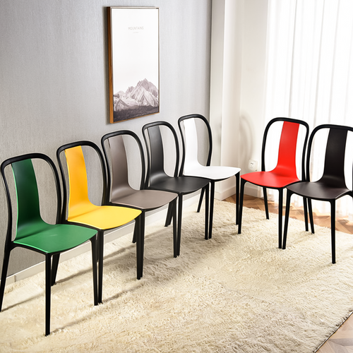 Kai Stackable Dining Chair in Dining Room Scenario Image B