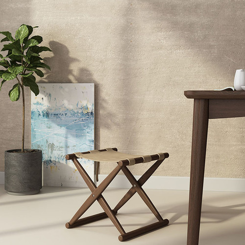 Dixon Wooden Foldable Stool Singapore — Room Setting