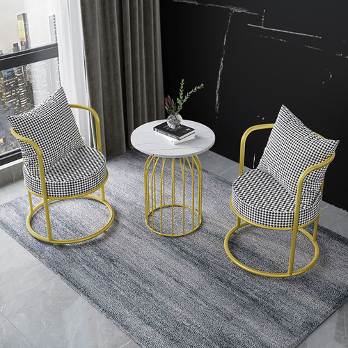 Noah Fabric Lounge Chair - Scenario B