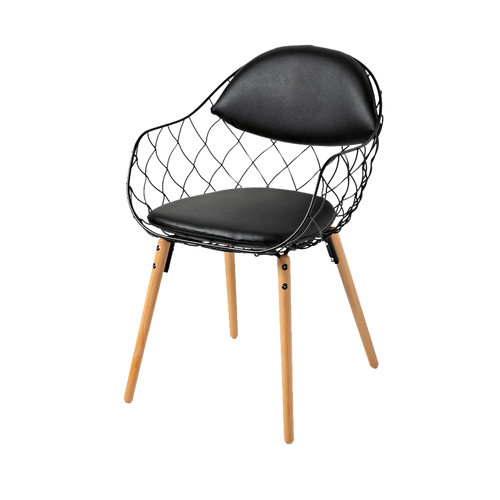 Hildegard Flannel Lounge Chair Nordic Style Featured Image