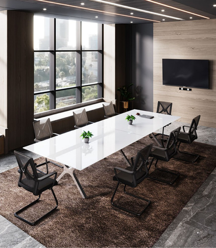 Hudson Conference Table detail view — Singapore meeting room