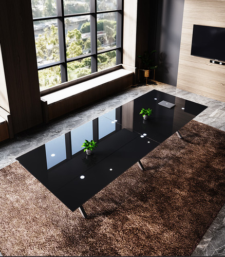 Hudson Office Table Black