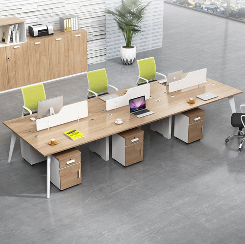 Lachlan Office Workstation Six position