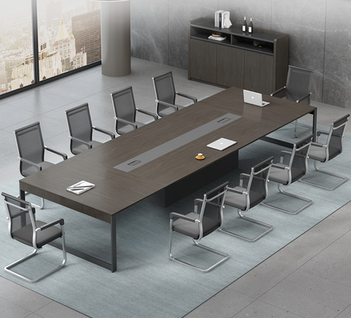 Leon Conference Table and Chair Set Lateral View