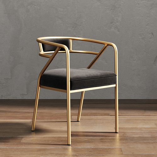 Buy Kai Metal Dining Chair Nordic Style (4 Pieces) Singapore | Metal Quality Furniture