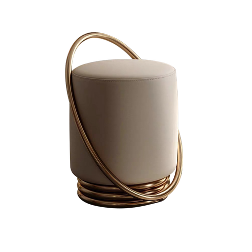 Edith Leather Stool Featured Image