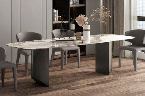 Francesco Sintered Stone Dining Table Image 2