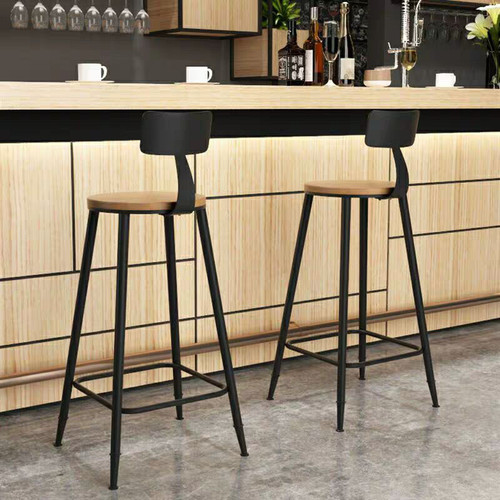 Noah Wooden Bar Stool | Bar Stool Singapore | Free Delivery & Assembly