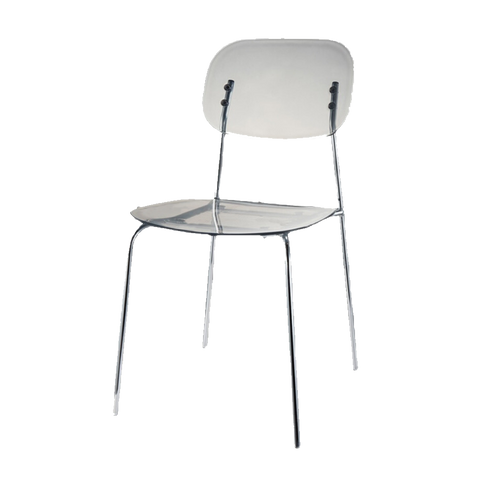 Sylvia Acrylic Transparent Dining Chair Featured Image