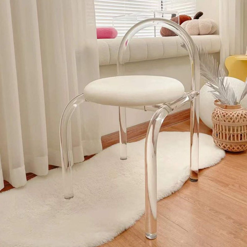 Dylan Transparent Dining Chair Modern Style (4 Pieces) Singapore | Free Islandwide Delivery