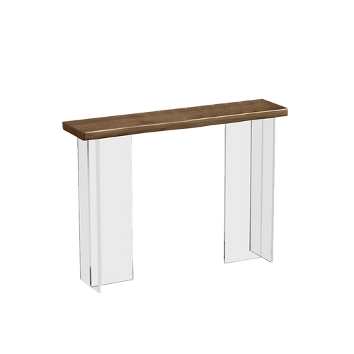 Linear Sintered Stone Console Table Modern Style Featured Image