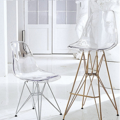 Eames Acrylic Chair  Modern Style