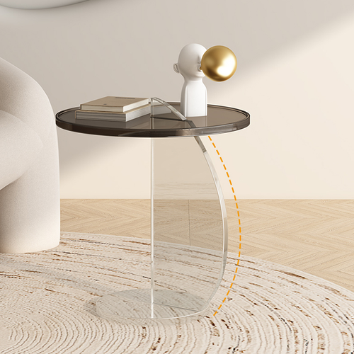 Buy Krystof Acrylic Side Table Singapore | Acrylic Quality Furniture