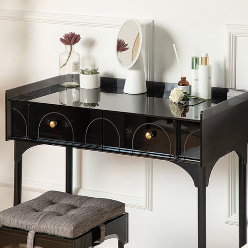Kyra Acrylic Dressing Table Creative of Italian style Functions