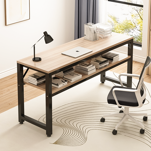 Edith Wooden Study Table Singapore | engineered wood, wood | Scenario A