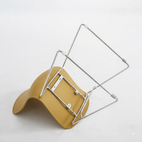 Stacked side profile shot Edmund Stackable Meeting Chair Singapore| Space-saving nested design, bulk storage friendly