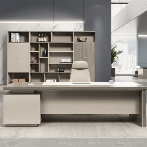Olen Director Table Singapore — 58mm panel, two-tone desktop, from SGD 599