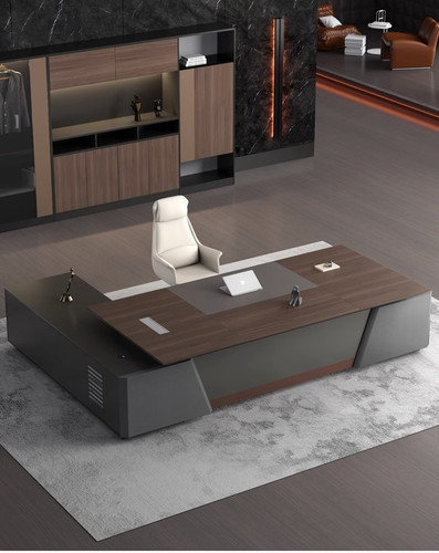 Cornelius Executive Office Desk Quarter View