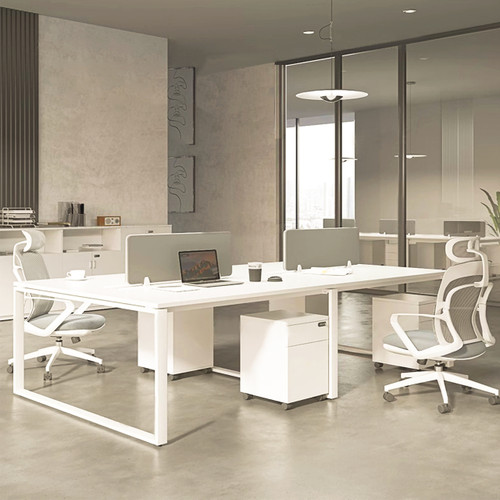 Osborn Wooden Office Workstation side view 1