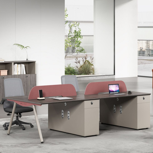Eric Office Workstation Type A 2/4/6 Pax side view 1