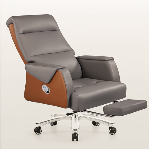 Alvaro Leather Office Chair Scenario Image A