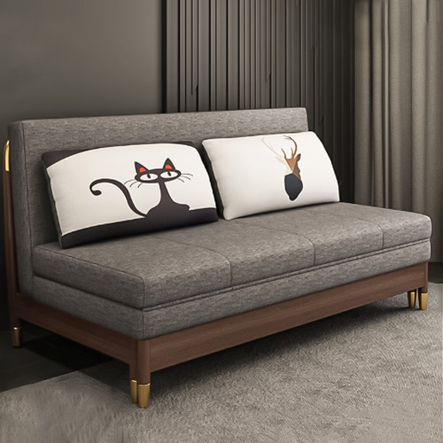 Buy Lyle Solid Wood Frame Sofa Bed Singapore | Solid Wood Quality Furniture