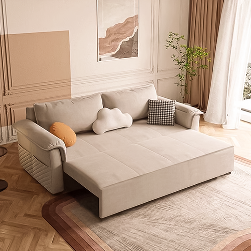 Mia Metal Frame Foldable Sofa Bed Scenario Image B