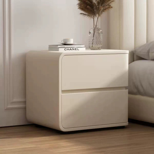 Finley Solid Wood Bedside Table Image 2