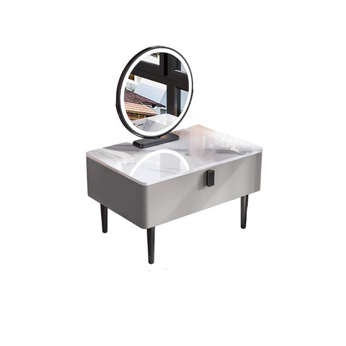 Finley Wooden Dressing Table with Marble Top Finish - Featured
