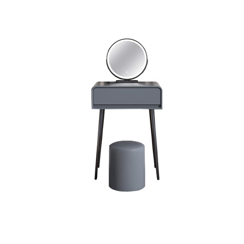Finley Wooden Dressing Table with LED Mirror Modern Style Featured Image