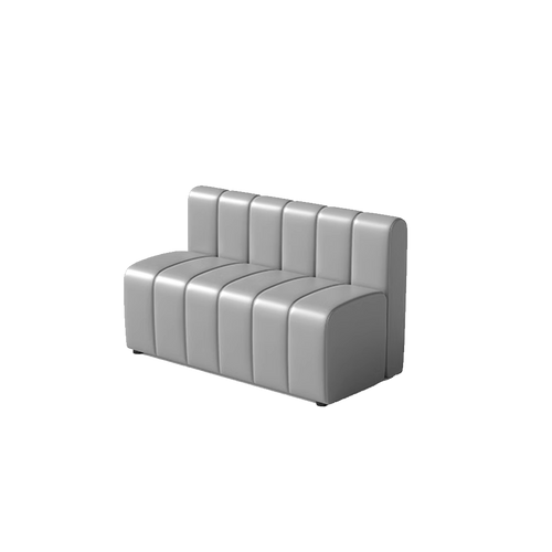 Lucho Leather Dining Chair Sofa side view 1