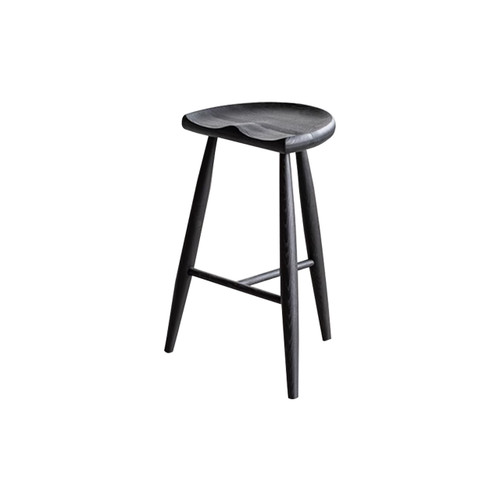 Elin Wooden High Bar Stool Modern Style Featured Image