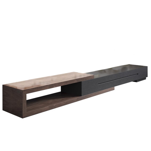 Brenna Wooden Telescopic TV Console Featured Image
