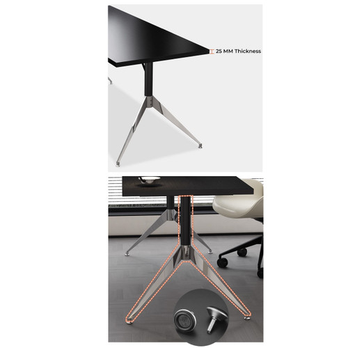Eskel  Wooden Study Table Singapore | engineered wood, wood | Dimension
