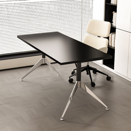 Eskel  Wooden Study Table Singapore | engineered wood, wood | Scenario A