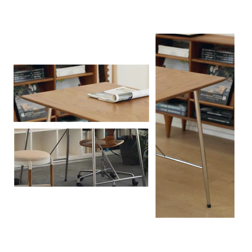 Linn Wooden Study Table Singapore | engineered wood, wood | Dimension