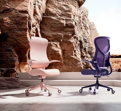 Linn Mesh Ergonomic Office Chair with Swan Design Singapore