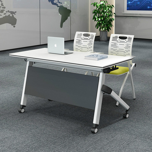 Sullivan Conference Table Singapore | E1/E0 Board, 360° Castor Wheels | Scenario E