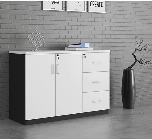 Doyun Wood File Cabinet wood Singapore — free delivery & professional installation