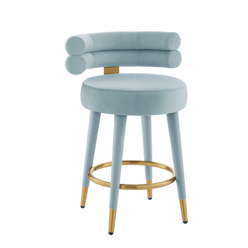 Paula Highchair with flannel cover side view 1