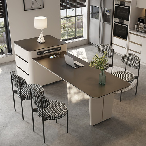 Diagonally above the Vivian Island table
