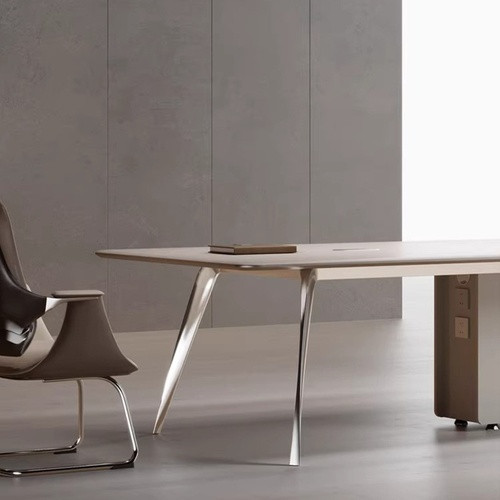 Harlow Conference Table Singapore | Ultra-Thin 30mm Tabletop, Free Delivery