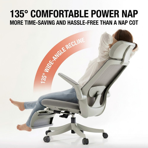 Lila High-Back Ergonomic Office Chair by Linear Furnishings